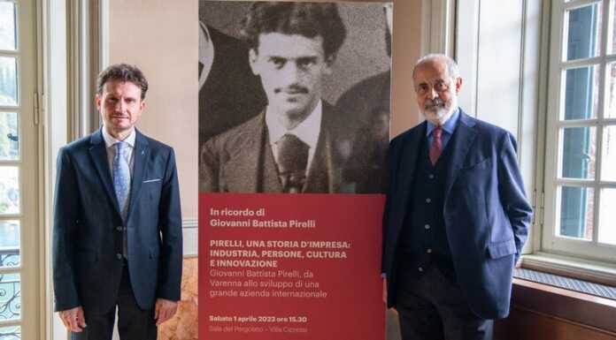 Varenna. Apre i battenti la mostra su Giovanni Battista Pirelli Mauro Manzoni e Antonio Calabrò