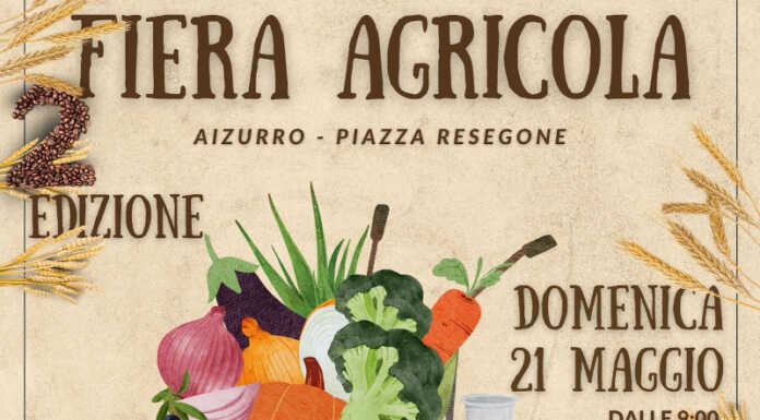 Confermata la fiera agricola ad Aizurro domenica 21 maggio