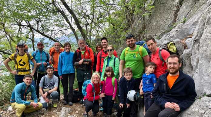 CAI Strada Storta: emozionante giornata alle placchette del San Martino Cai Strada Storta placchette del San Martino