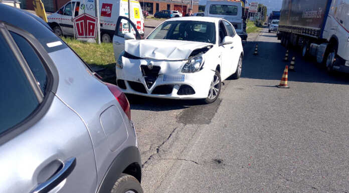 Calco: tamponamento a catena sulla Provinciale