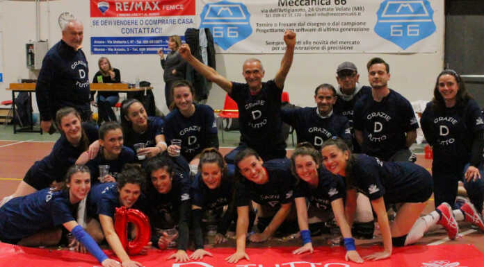 Casatesport volley promossa in serie D: i complimenti del sindaco