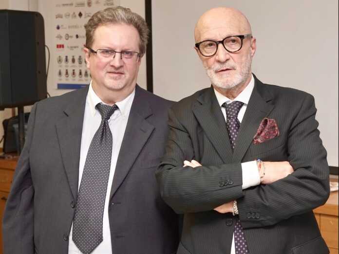 Il Direttore Marco Comino e il presidente del Cfpa di Casargo Francesco Maria Silverij in una recente foto