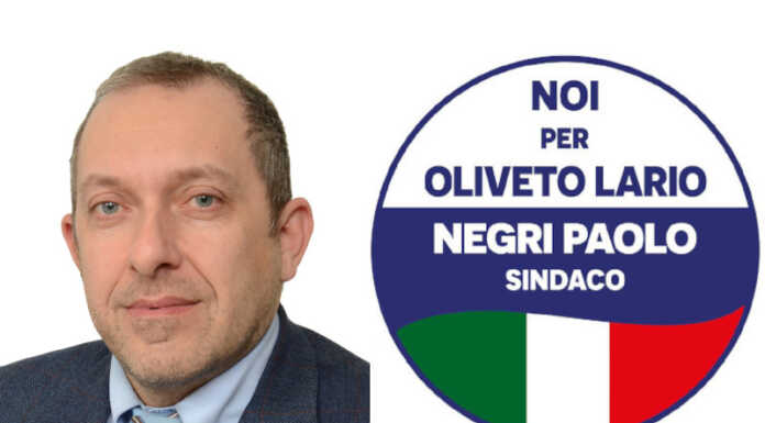 Elezioni 2023. Oliveto Lario: i candidati della lista Noi per Oliveto Lario. Candidato sindaco Paolo Negri Paolo Negri Noi per Oliveto Lario