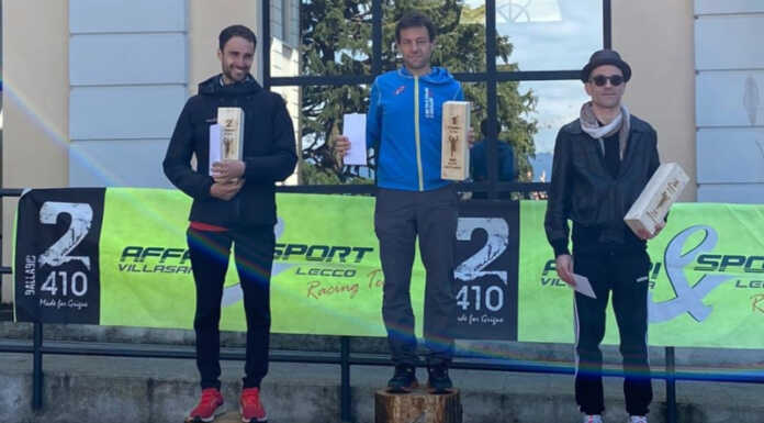 Corsa dell’Angelo: vincono Dario Rigonelli (Osa) e Silvia Gilardi (Gefo) Podio 21km maschile