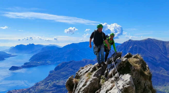 Montagna. Ferrate, in autunno parte il corso base di Uoei Lecco Ferrata Monte Grona Uoei Lecco