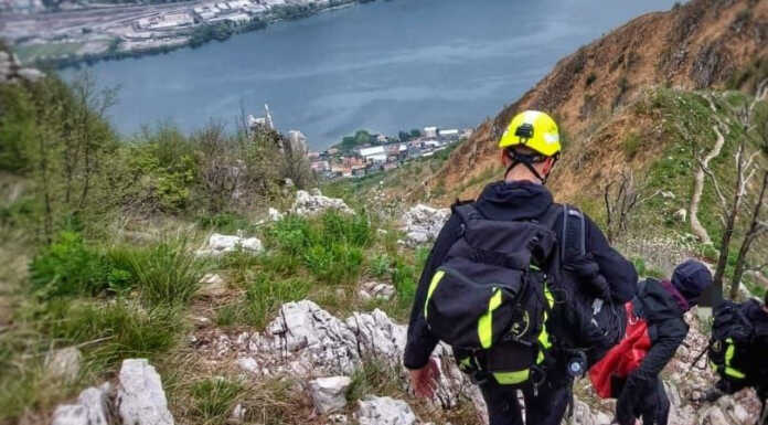 Sorpresa dal maltempo, soccorsa una persona sul Monte Barro Vigili del Fuoco soccorso Barro