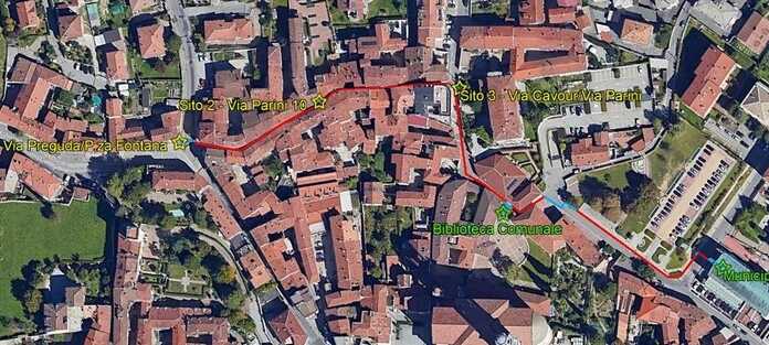 Valmadrera. Nove nuove telecamere in paese, arriva anche la fibra ottica Cartina telecamere Valmadrera