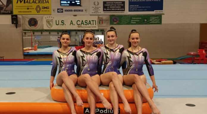 FGI Silver LD, ad Arcore 14° posizione per la Ginnastica Arché