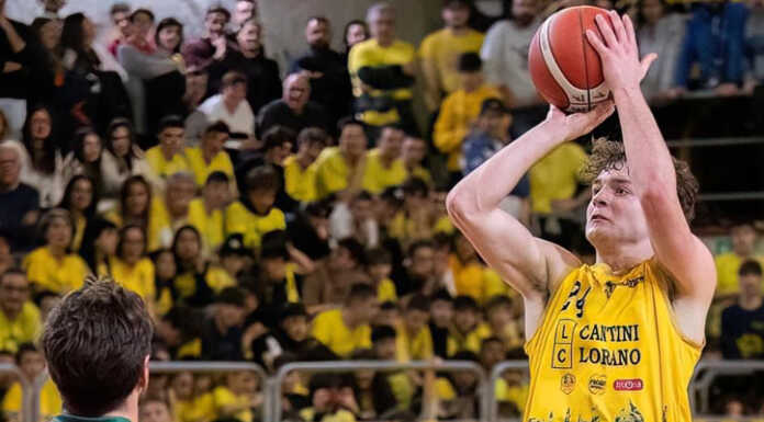 Basket. Bravo Lorenzo Cherubini, promosso in Serie B Firenze Cherubini Lorenzo tiro 20230504