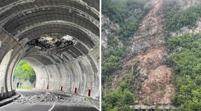 Frana a Varenna. Nessuna sostanziale novità, confermati i bus sostitutivi Frana galleria Sp72 Varenna Fiumelatte