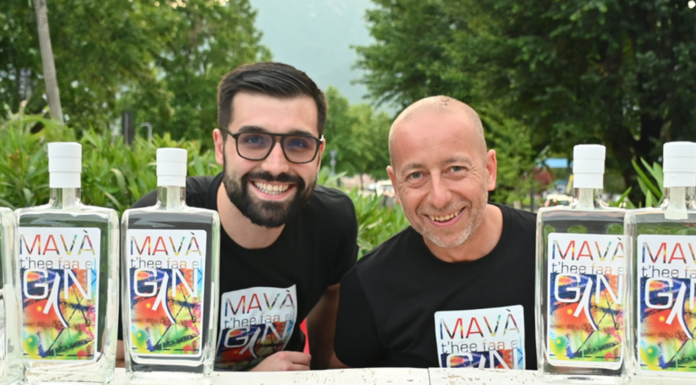 Anche Lecco ha il suo Gin: si chiama “Mavà – T’hee faa el Gin” Roberto Manfreda Romeo Vassena Gin Mavà