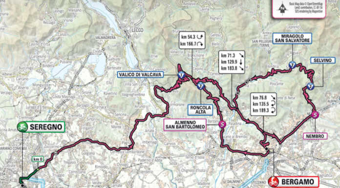 Domenica passa il Giro d’Italia: attenzione alla viabilità nel Meratese