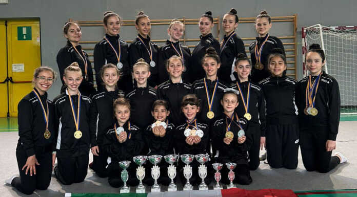 Le atlete dell’Asd Rhythmics Gym regine d’Italia alle finali nazionali di Lignano Sabbiadoro Merate asd Rhythmics Gym
