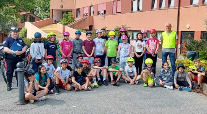 Montevecchia: le quinte a lezione di educazione stradale con la Polizia locale