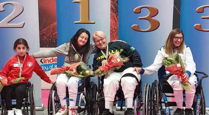 Scherma paralimpica. Due medaglie conquistate dagli schermidori lecchesi Santa Venerina Assoluti paralimpici Elena Valsecchi bronzo 20230520