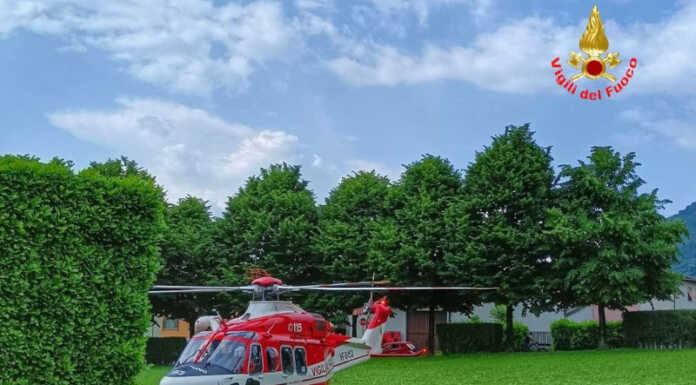 Turisti tedeschi in difficoltà sul Grignone, recuperati dai Vigili del Fuoco Vigili del fuoco intervento in grigna