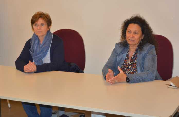Giuseppina Gernone e Simona Corti dell'Associazione Autismo Lecco