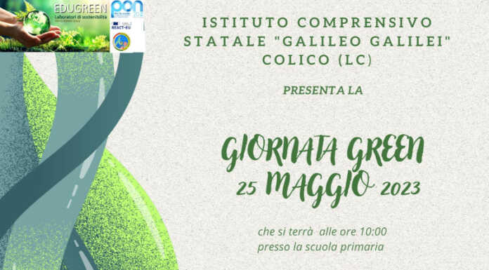 Colico. Al Galileo Galilei ‘Giornata Green’ per gli alunni della primaria Giornata Green Istituto Galileo Galilei Colico