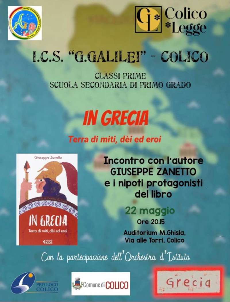 Locandina spettacolo teatrale studenti Galileo Galilei Colico