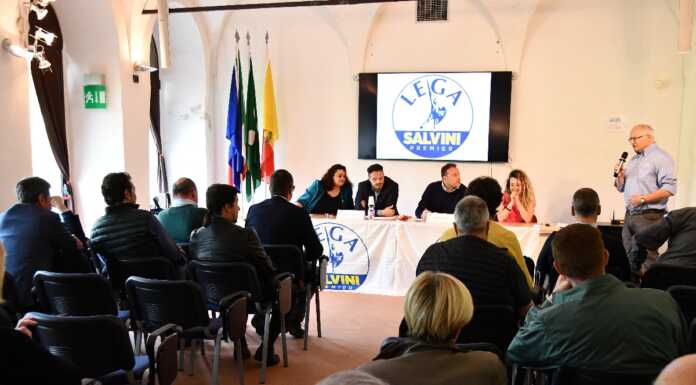Il primo congresso lecchese della Lega ‘Salvini’: Daniele Butti eletto segretario