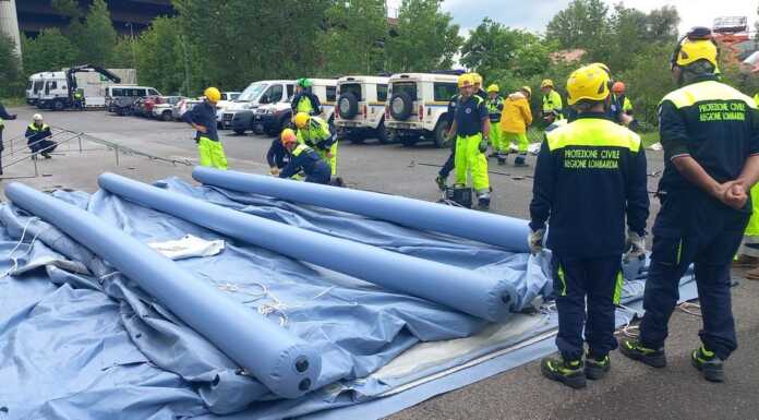 Lecco. Sabato pomeriggio un’esercitazione della Protezione Civile esercitazione protezione civile