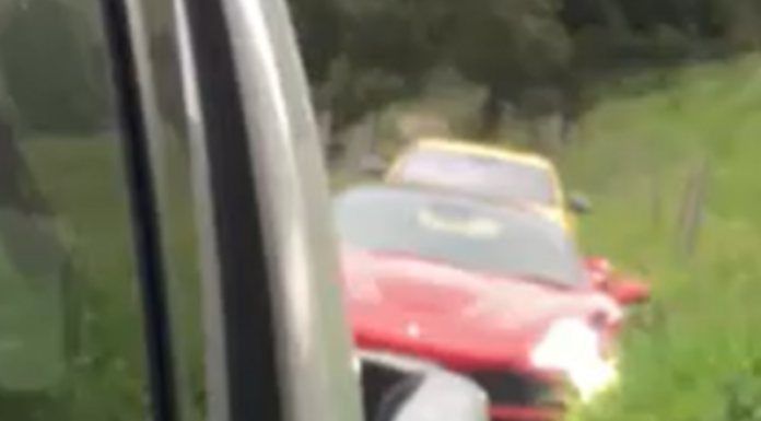 Fuoristrada con Ferrari e Lamborghini alla Culmine: “colpa” del navigatore Ferrari Culmine di San Pietro Morterone