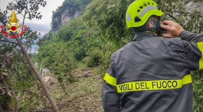 Frana di Varenna, chiuso anche il sentiero del Viandante
