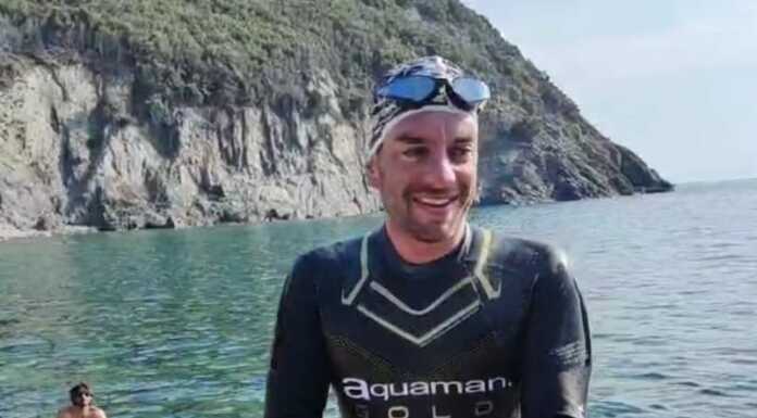 Da Capraia all’Isola d’Elba a nuoto, l’ultima impresa di Giorgio Riva giorgio riva capraia-elba