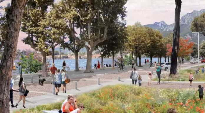 Nuovo lungolago a Lecco, l’assessore Sacchi: “Focus su verde e sicurezza”.