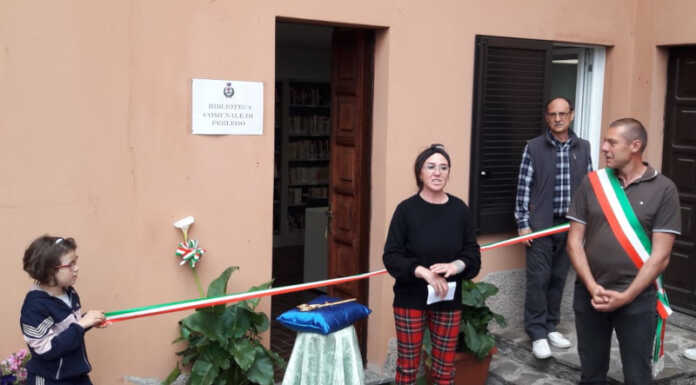 Perledo: inaugurata la nuova biblioteca comunale Perledo inaugurazione biblioteca