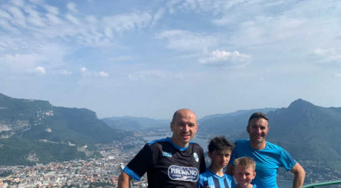 Niente biglietto e la partita la guardano col binocolo… dal San Martino Lecco-Foggia San Martino binocolo