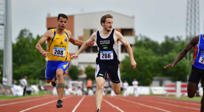 Atletica. Andrea Colombo vola nei 100m: 3° posto in 10”51 a Brescia Andrea Colombo (Foto Davide Vaninetti)