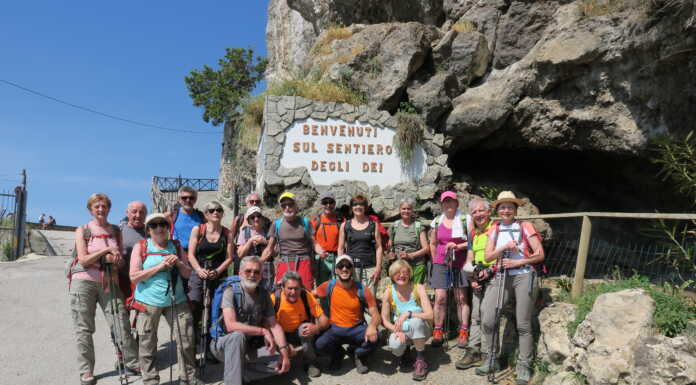 Trasferta in Campania del Cai Calolzio, trekking in Costiera Amalfitana Costiera Amalditana CAI Calolzio