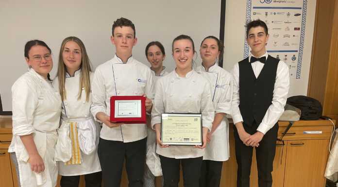 La cena di fine anno al CFPA di Casargo, premiati gli studenti
