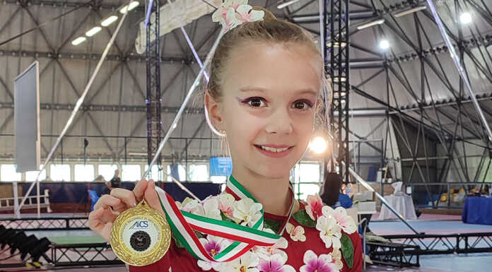 Colico. Karolina Galli è campionessa italiana di ginnastica aerea Karolina Galli