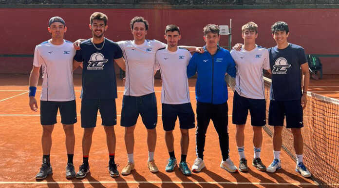 Tennis Serie B1. Tennis Club Lecco, il “cappotto” è servito L'Aquila Tennis Club Lecco 20230606