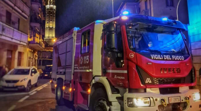 Lecco, fuga di gas in via Bixio: intervento dei Vigili del Fuoco