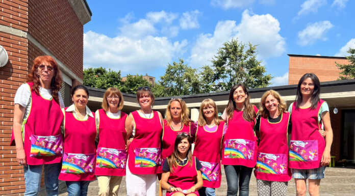 Merate: merenda di fine anno alla materna di viale Verdi