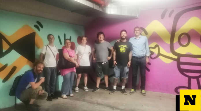 Merate: un tripudio di colori al silos dell’area Cazzaniga grazie alla Street Art