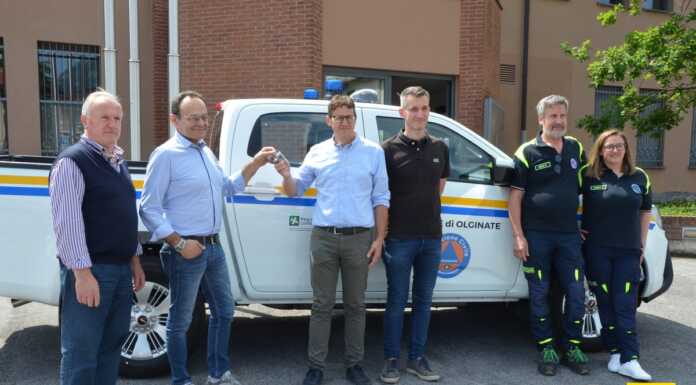 Olginate. Consegnato il nuovo mezzo al gruppo di Protezione Civile Olginate_nuovo_mezzo_protezione_civile