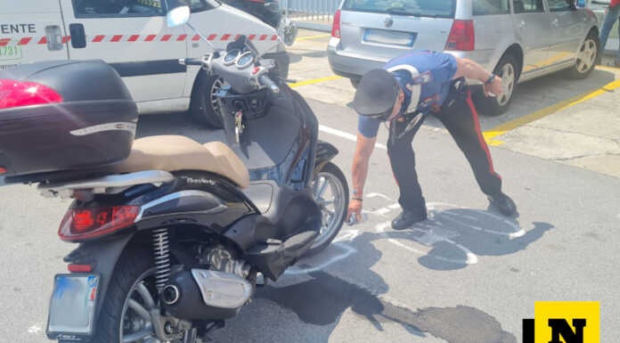 Pescate, scontro auto moto lungo la Provinciale: due feriti