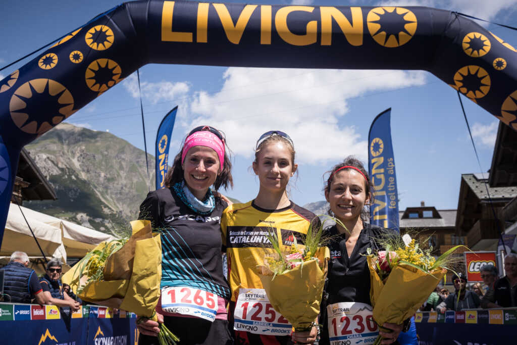 Livigno  Podio Femminile SkyTrail 