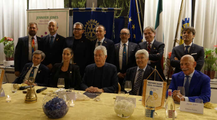 L’ex ministro Martelli ospite del Rotary Club Colli Briantei