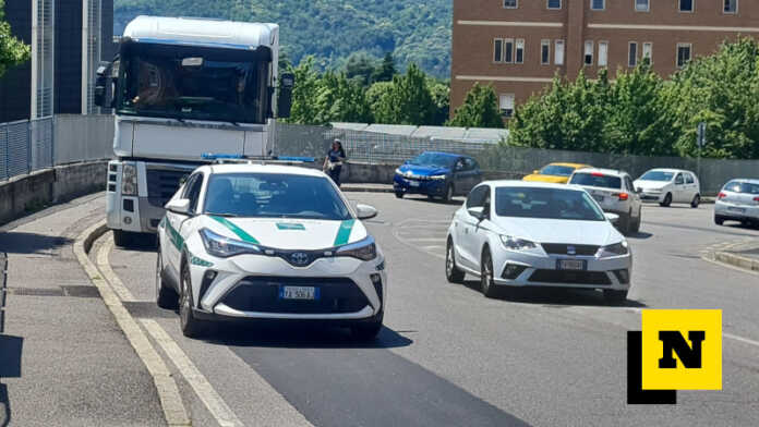 Vecchia Lecco Ballabio senso unico alternato