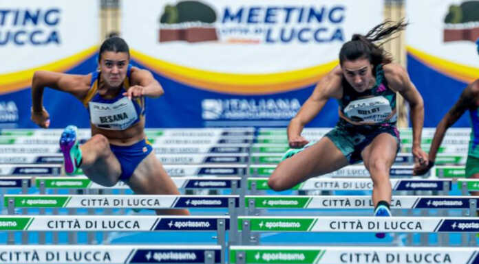 Veronica Besana superlativa: record italiano U23 sui 100hs in 13”01 Veronica Besana (foto Andrea Bruschettini)