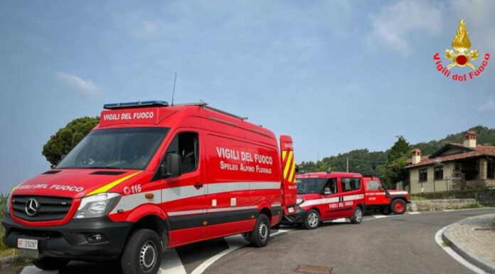 Continuano le ricerche dell’uomo scomparso sul monte di Brianza Vigili del fuoco colle brianza