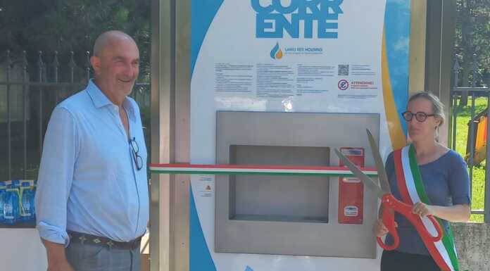 Oggiono, attivata la nuova casetta dell’acqua del Peslago casetta_acqua_oggiono_peslago_20230615