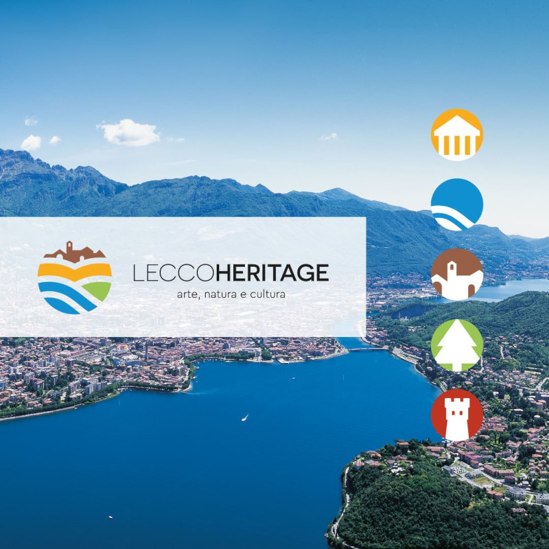 Lecco Heritage nuovo logo Sistema Museale provincia di Lecco