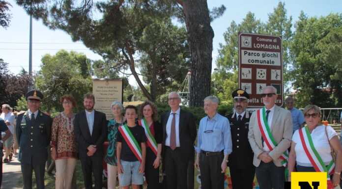 Lomagna, il parco giochi dedicato a suor Luisa: “Faremo memoria del tuo bene” lomagna inaugurazione parco suor luisa dell'orto