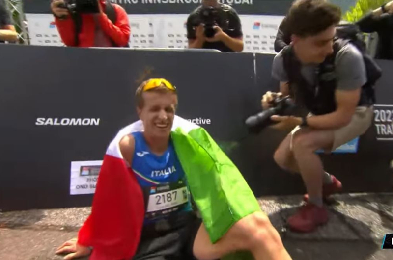 Luca Del Pero bronzo mondiale Innsbruck corsa in montagna